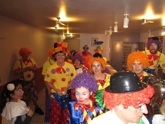 Photo de groupe des membres de l'Amicale La&iuml;que